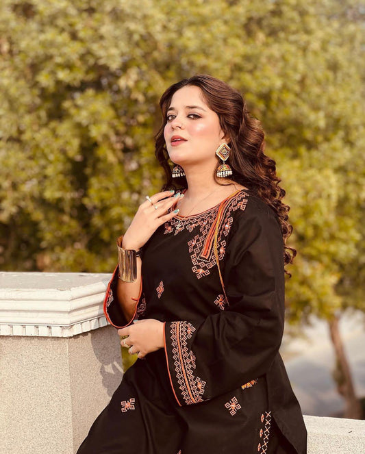 New Balochi Embroidery 2Pcs