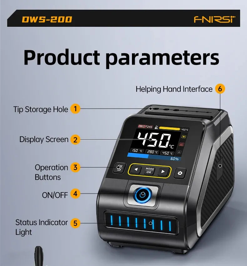 FR DWS-200 F210H SOLDERING STATION