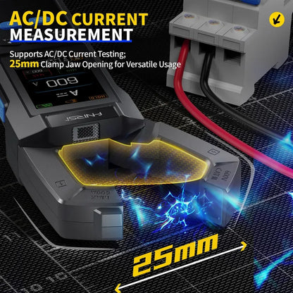 FNIRSI DMC-100 DC AC Current Voltage Clamp Meter Digital Multimeter