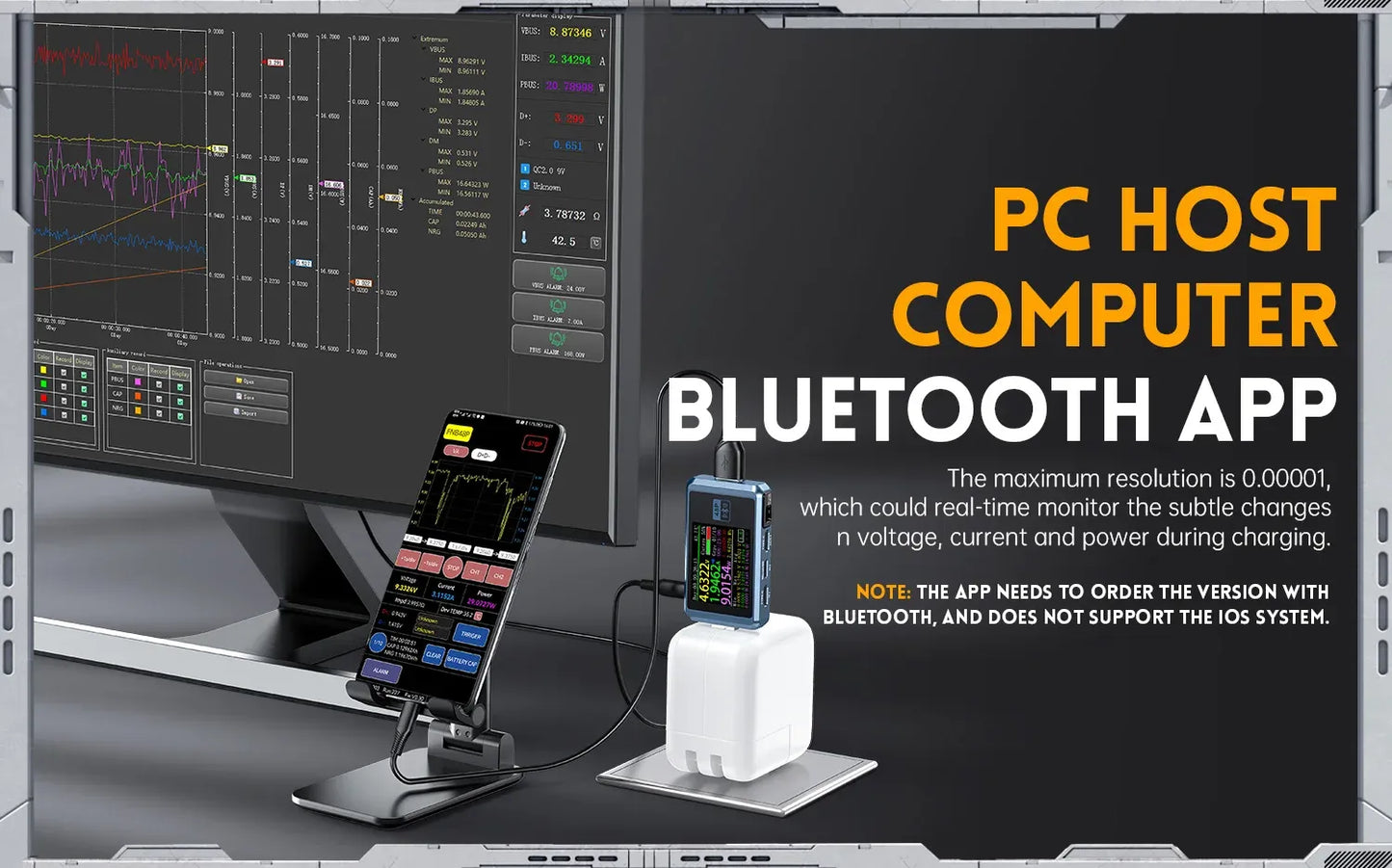 FR FNB48S BT USB Tester