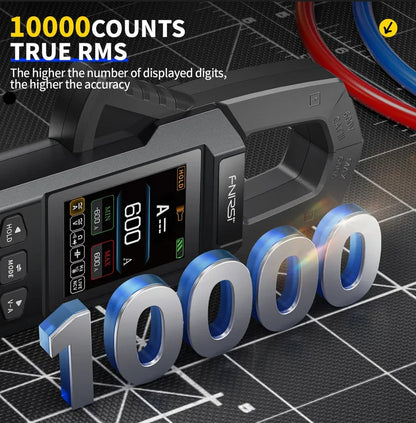 FNIRSI DMC-100 DC AC Current Voltage Clamp Meter Digital Multimeter