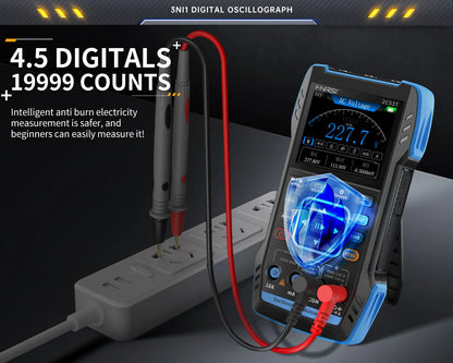 FR 2C53T S 50MHz 2 CHANNEL 3 IN 1 OSCILLOSCOPE