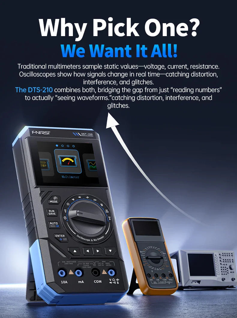 FR DST 201 2 IN 1 OSCILLOSCOPE
