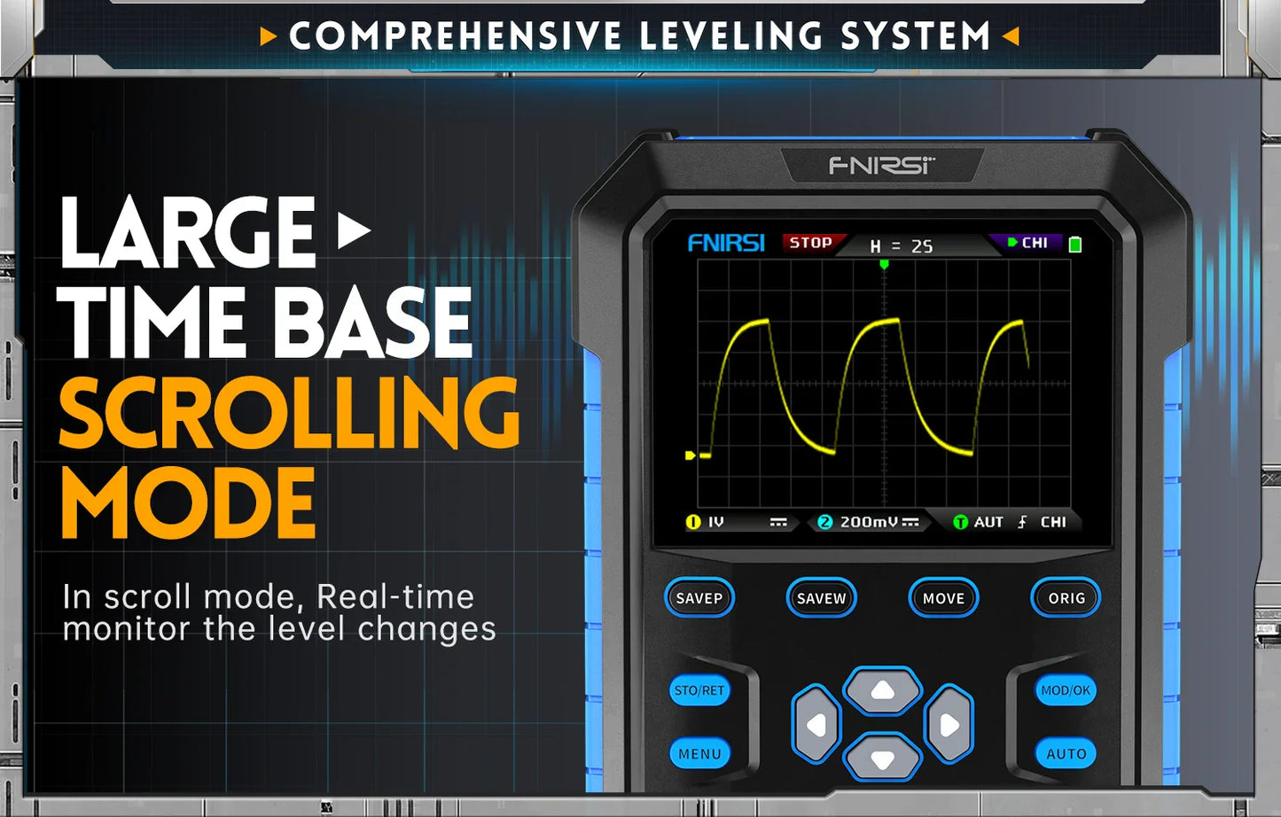 FR DPOX180H B 180MHz 2 IN 1 OSCILLOSCOPE