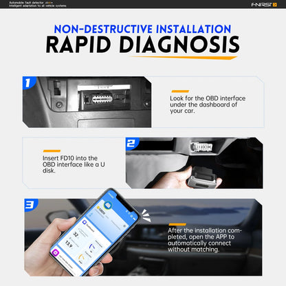 FR FD10 CAR FAULT CODE SCANNER