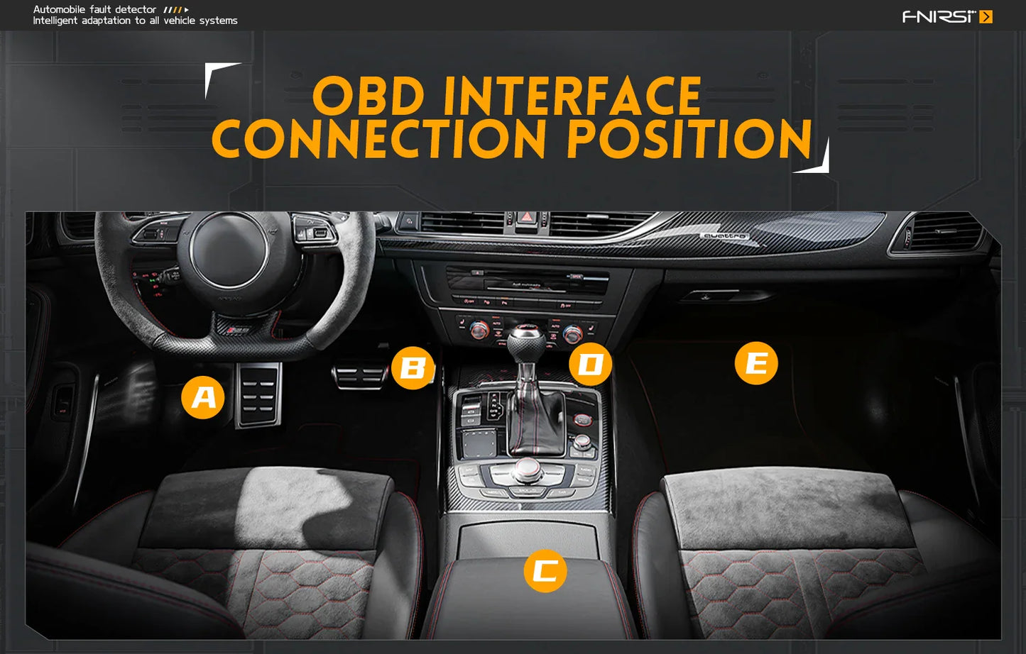 FR FD10 CAR FAULT CODE SCANNER