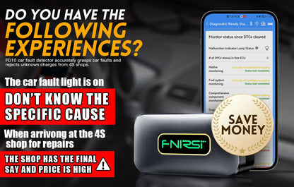 FR FD10 CAR FAULT CODE SCANNER