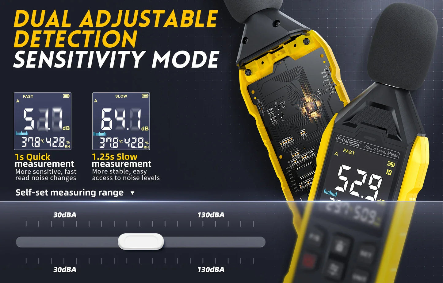 FR FDM01 SOUND LEVEL METER