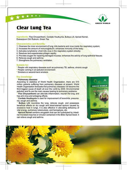 Green World Clear Lung Tea