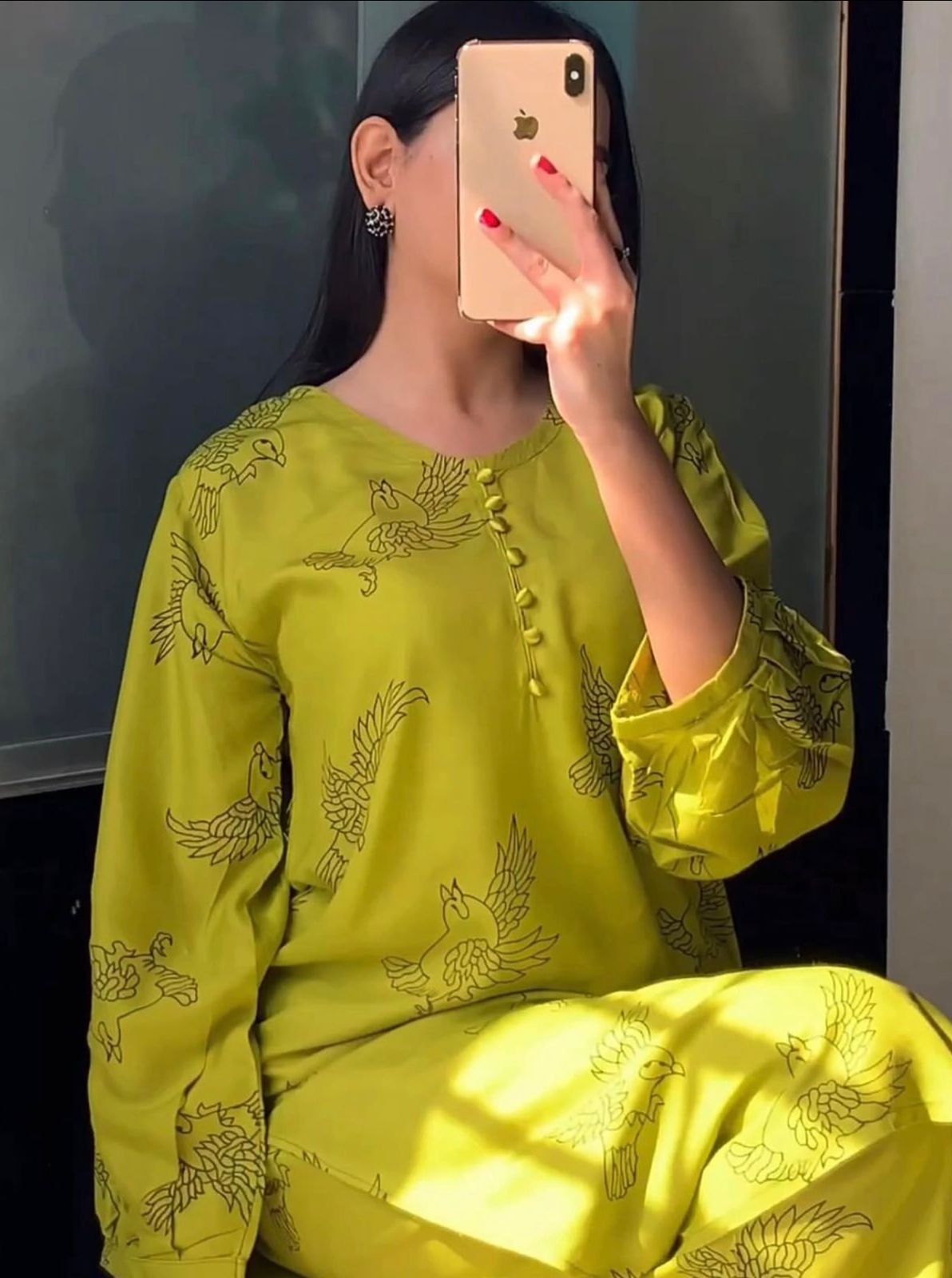 Sparrow ( Stitched 2 Pcs)