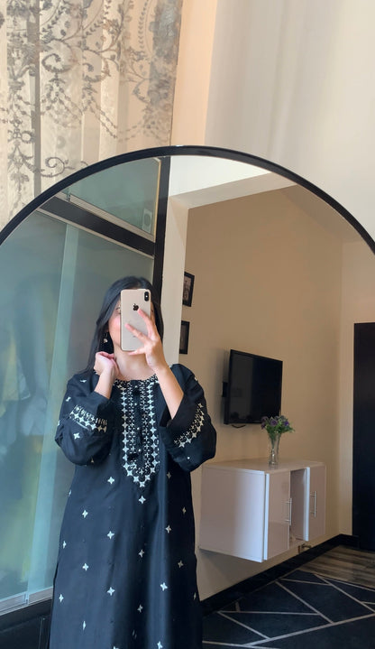 New Sequence Embroidered Long Lenth 2Pcs