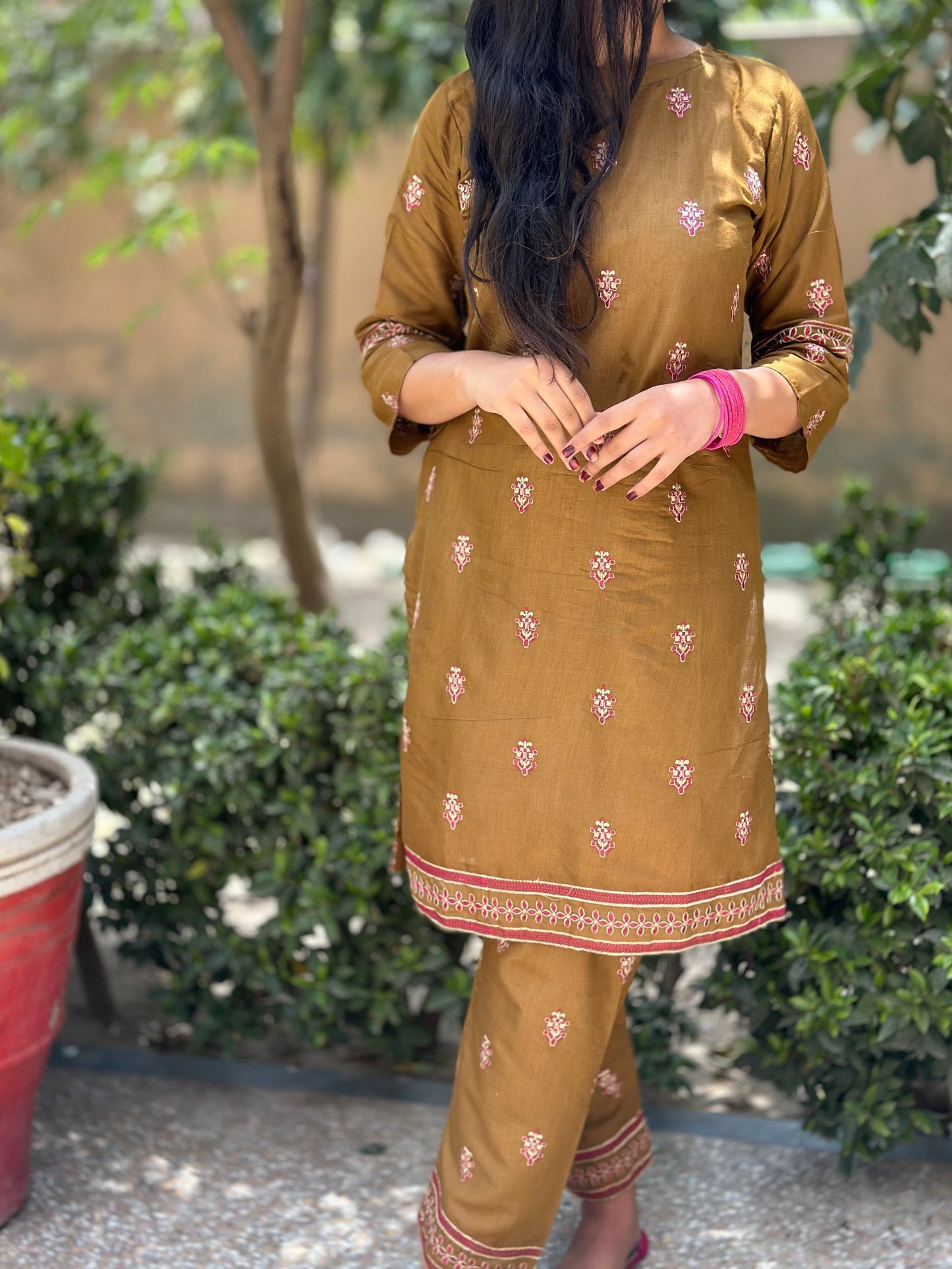 New Anaya EMB Cotton 2Pcs