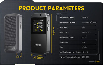 FR IR40 LASER DISTANCE METER 40M