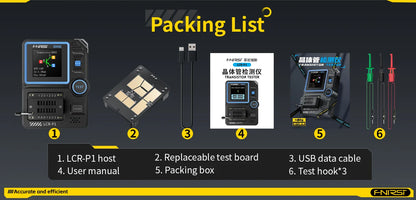 FR LCR P1 DIGITAL TRANSISTOR TESTER