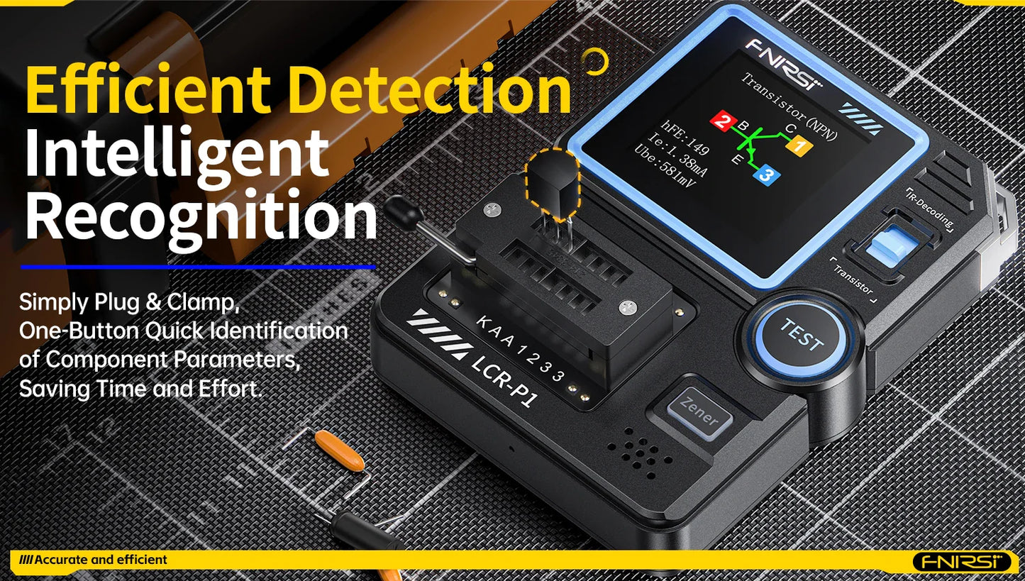 FR LCR P1 DIGITAL TRANSISTOR TESTER