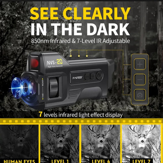 FR NVS20 SINGLE LENS NIGHT VISION SCOPE 4K
