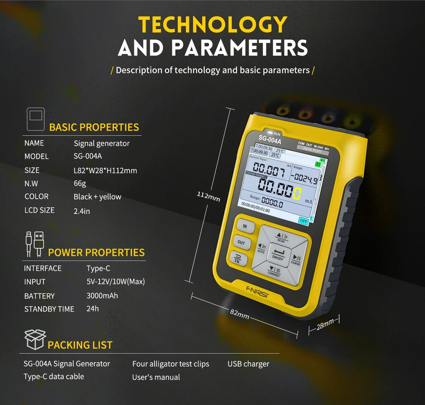 FR SG004A MULTIFUNCTION CALIBRATOR