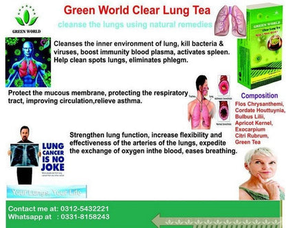 Green World Clear Lung Tea