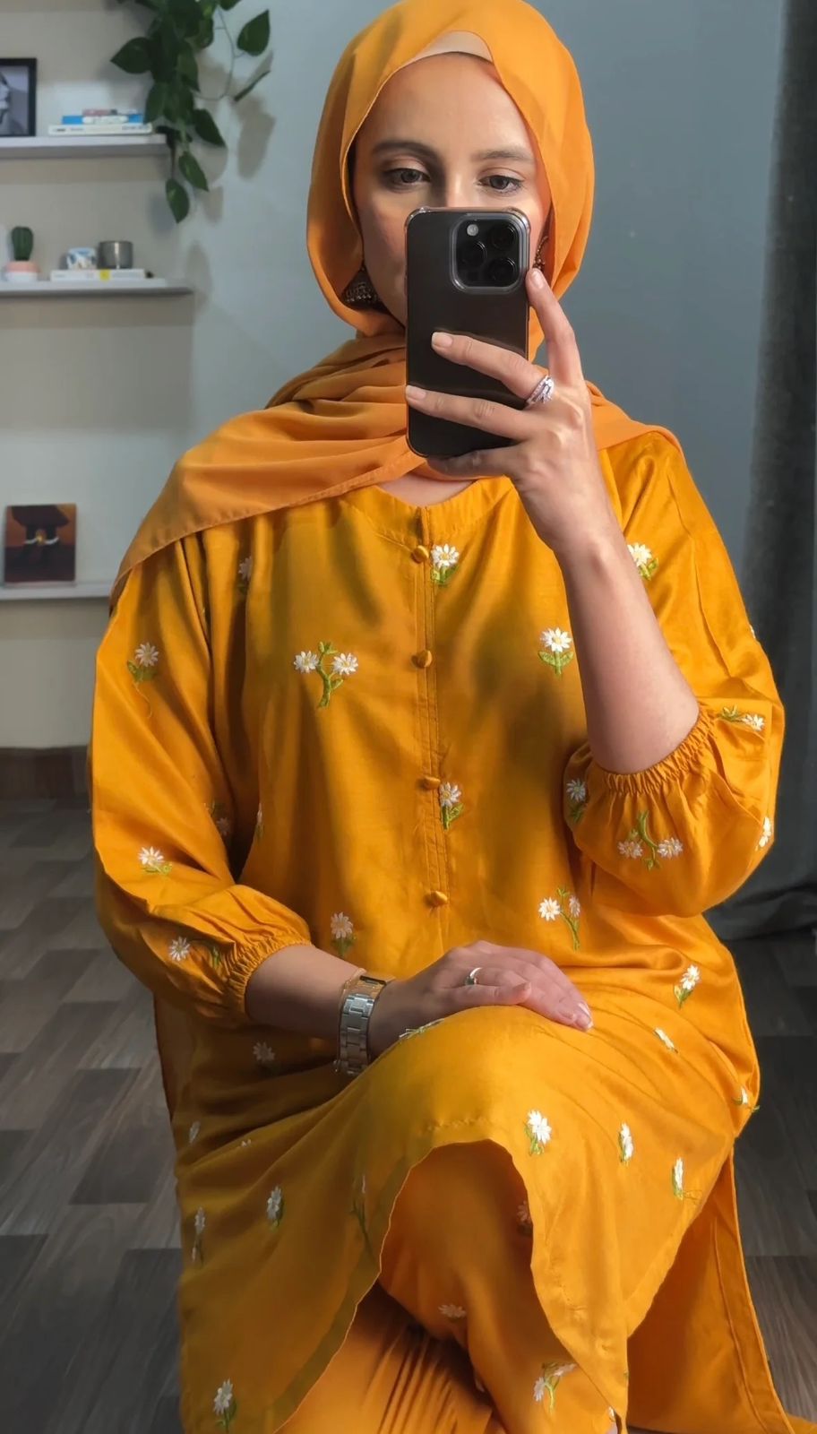 New Petal Embroiderd 2Pcs