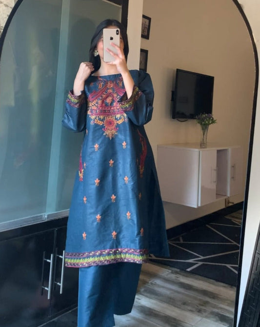 New Asim Jofa Design Cotton Lawn 2Pcs