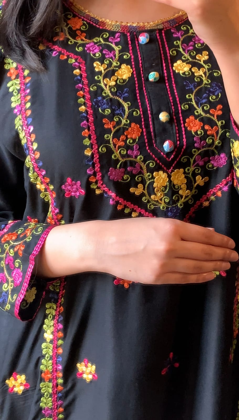 Jasmeen Multi Design EMB 2Pcs