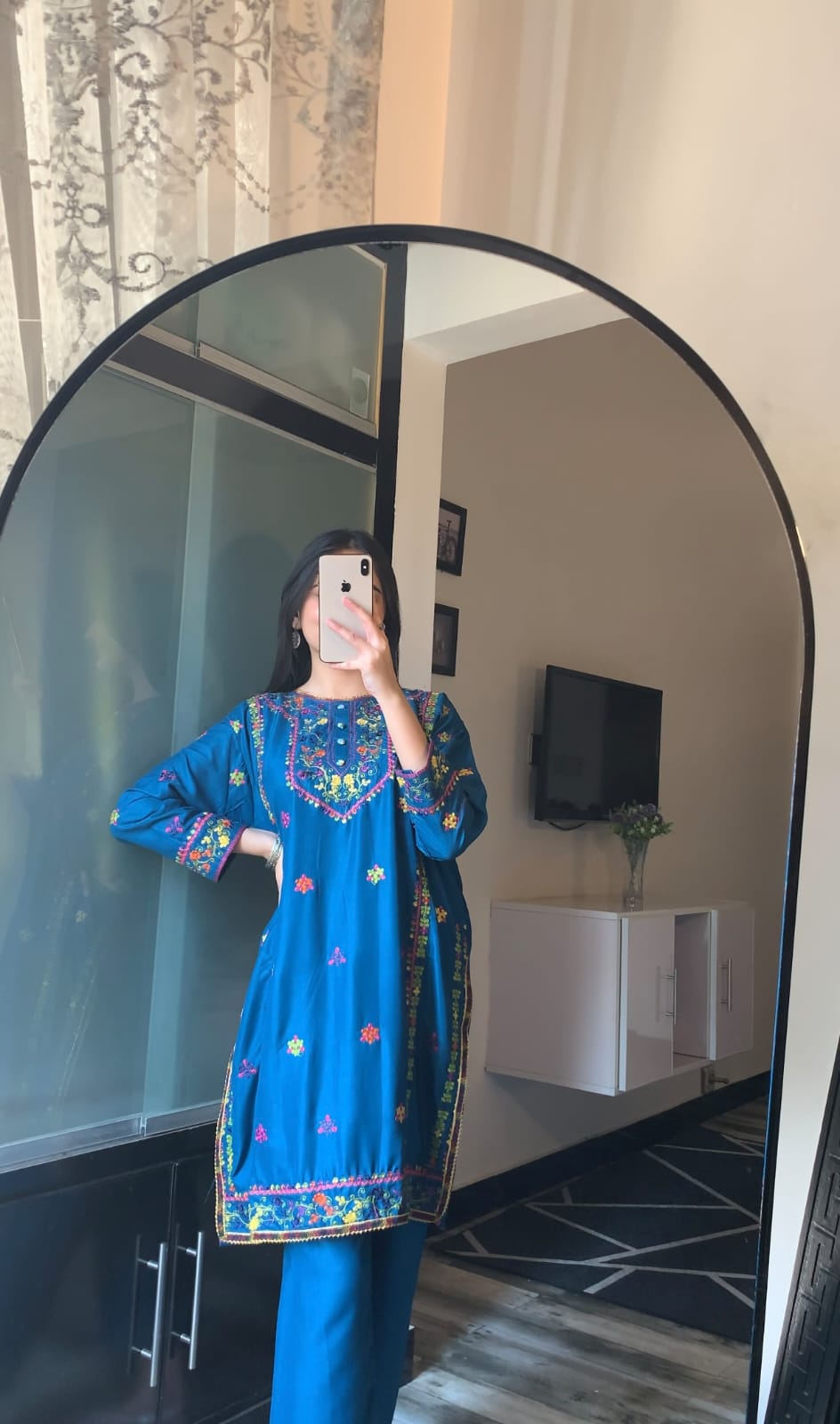 Jasmeen Multi Design EMB 2Pcs