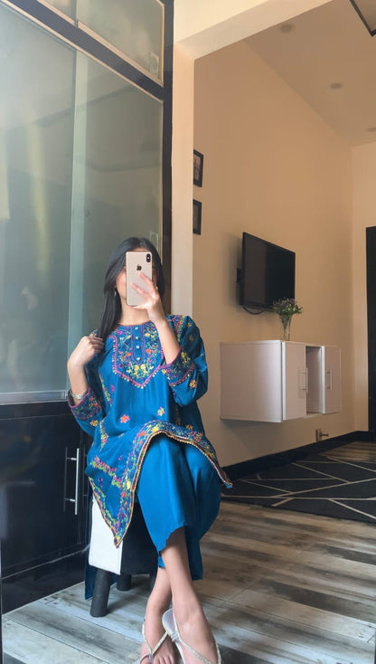 Jasmeen Multi Design EMB 2Pcs