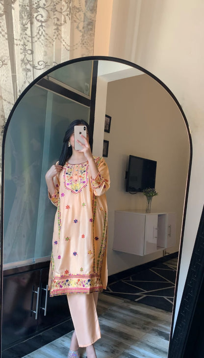 Jasmeen Multi Design EMB 2Pcs