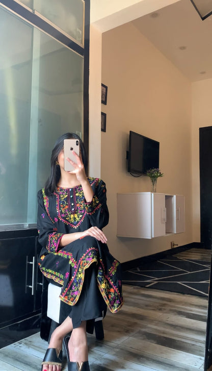 Jasmeen Multi Design EMB 2Pcs