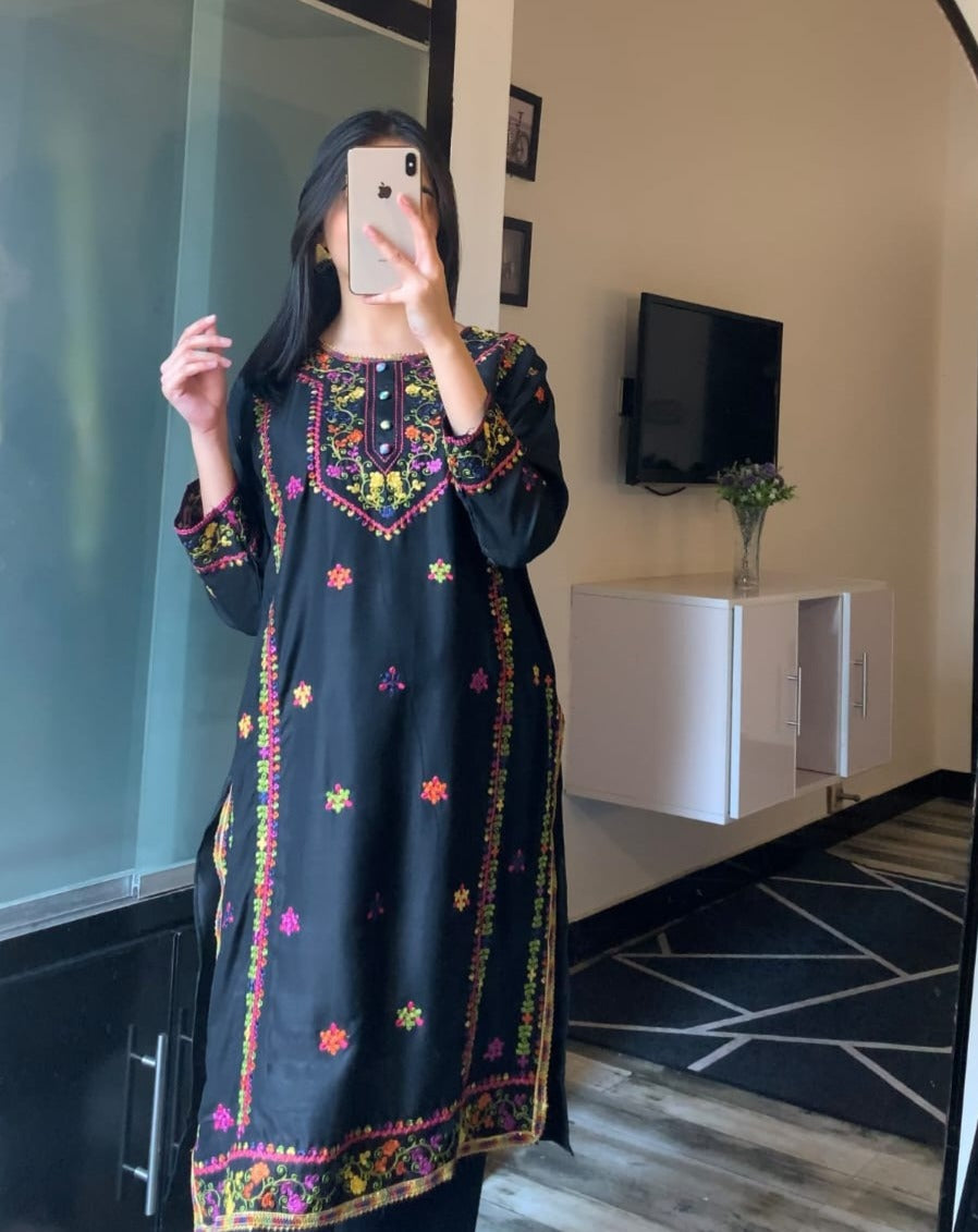 Jasmeen Multi Design EMB 2Pcs