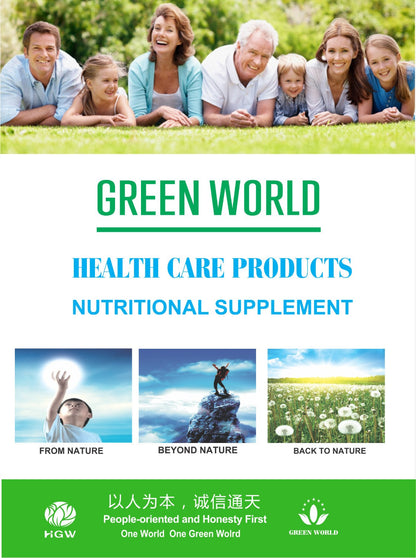 Green World Energy Tea 4 g x 20 sachets It lowers the blood sugar and blood lipid level. As an antioxidant, it prevents cerebra- or cardiovascular diseases. It also works as an antioxidant