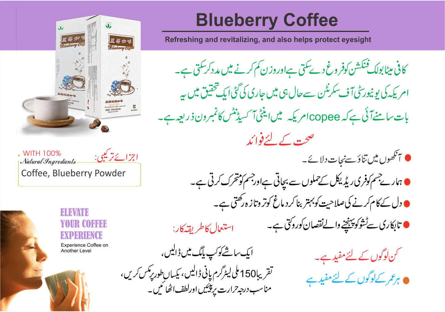 Green World Blueberry Coffee