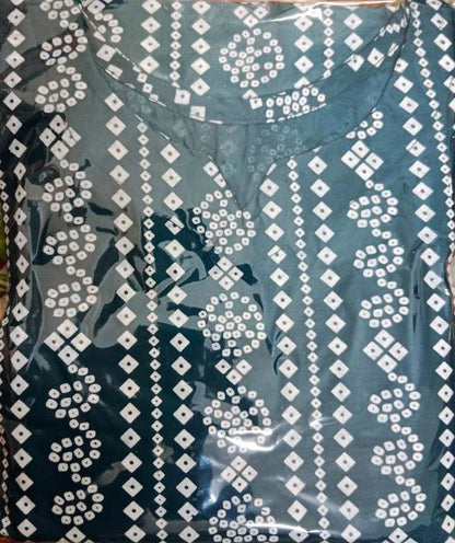 Sharara Two Pieces Suit / Dress Ladies Chunri Frock with Sharara Ready to Wear for Girls and Women