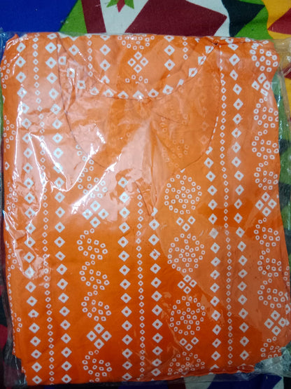 Sharara Two Pieces Suit / Dress Ladies Chunri Frock with Sharara Ready to Wear for Girls and Women