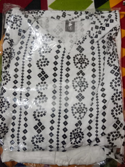 Sharara Two Pieces Suit / Dress Ladies Chunri Frock with Sharara Ready to Wear for Girls and Women