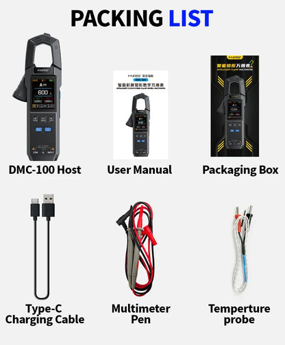 FR DMC100 AUTO AC/DC CLAMP METER