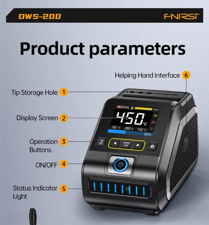 FR DWS-200 F210H SOLDERING STATION