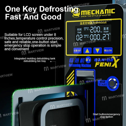 MC GAN-02 FENIX DEFOAMING MACHINE