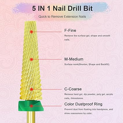 KC 5 IN 1 GOLD BIT SET